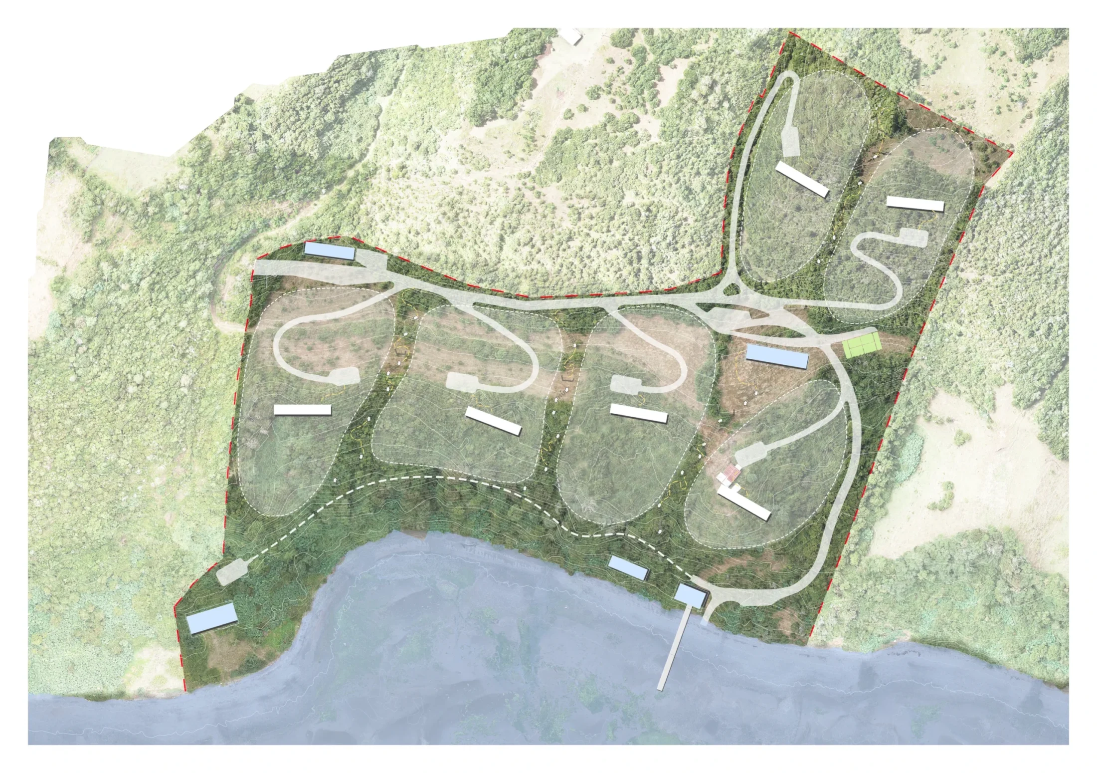 Drawing — Parque Huenao, Chiloé