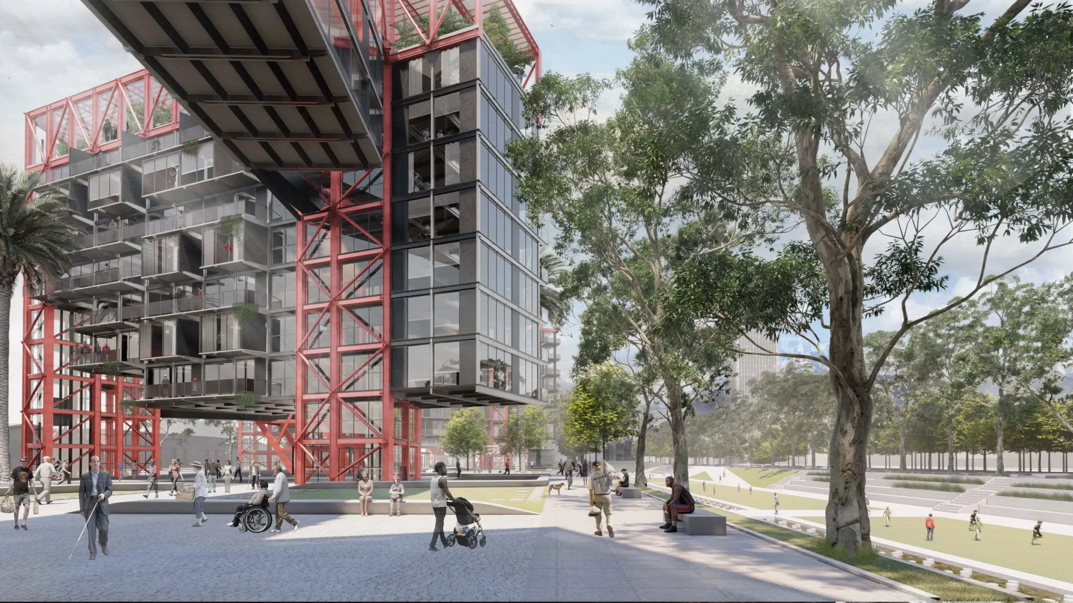 Isabel Riquelme Neighborhood Unit, San Miguel, Santiago — 3