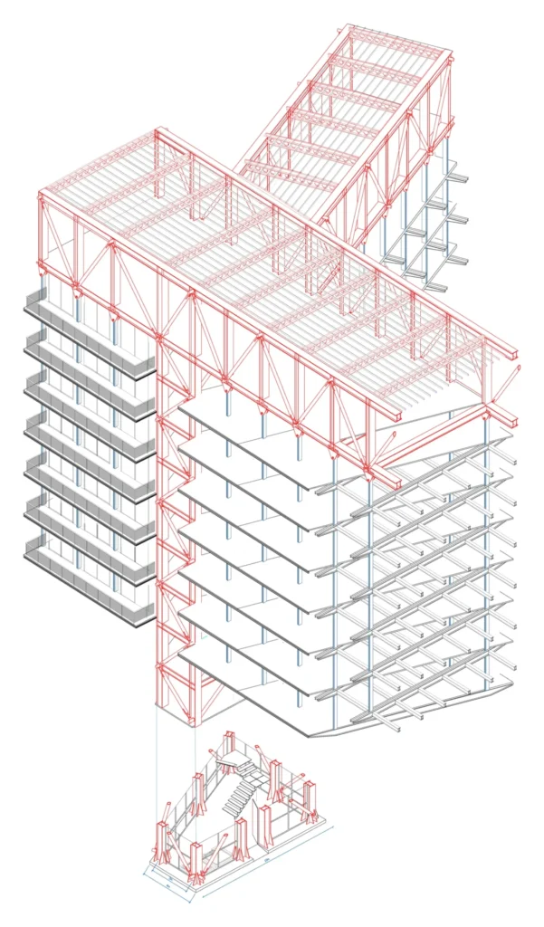 Isabel Riquelme Neighborhood Unit — masterplan drawing