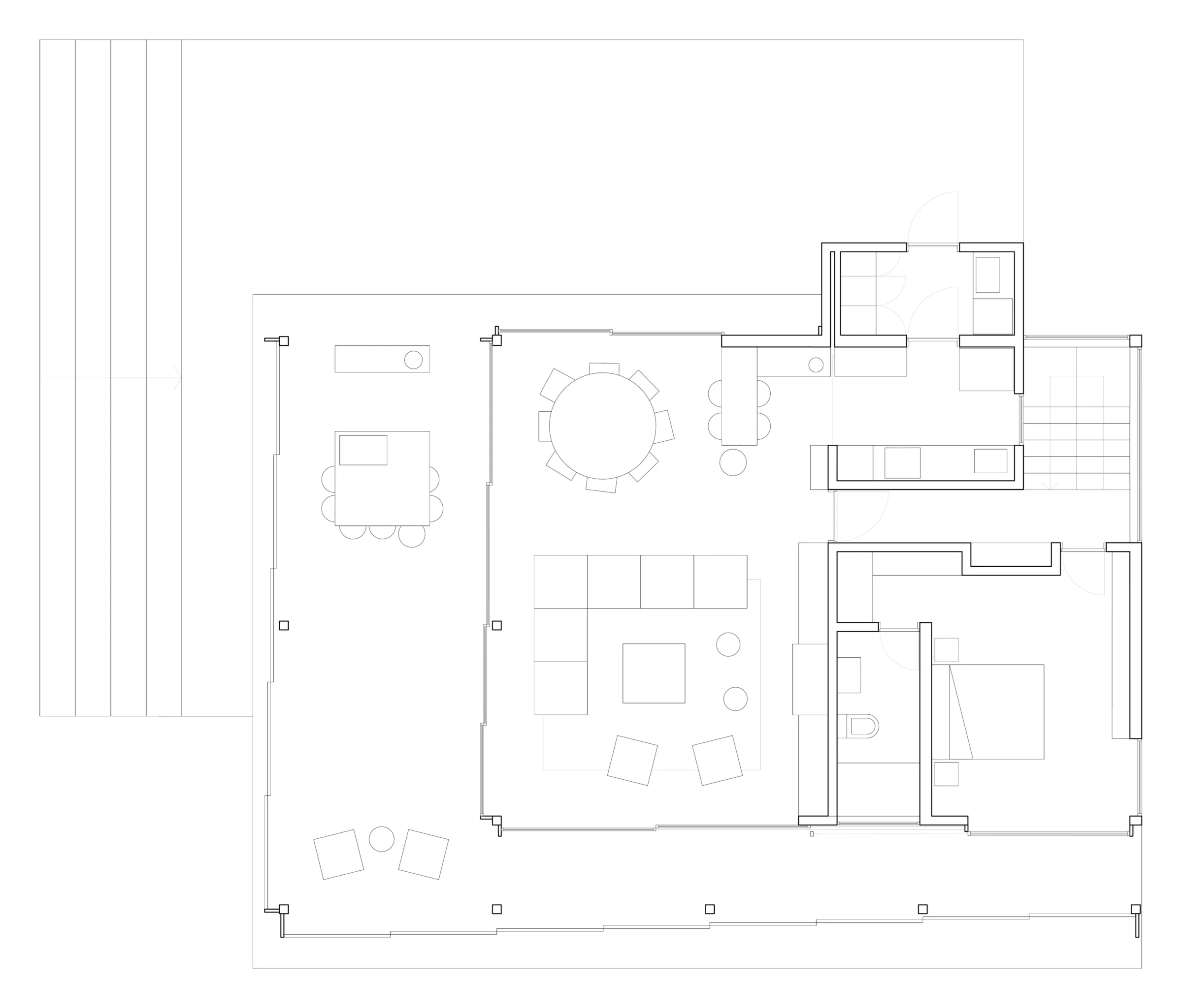 Plano — Casa Marita, Santo Domingo, Región de Valparaíso