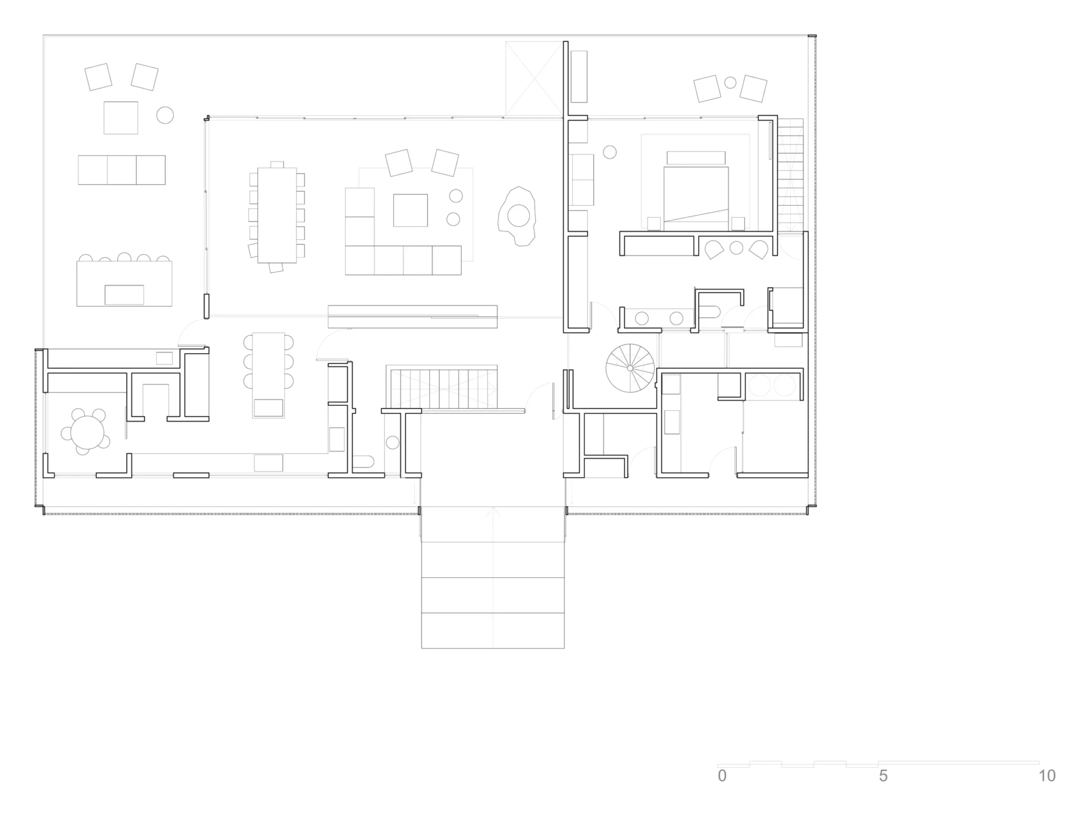 Drawing — Casa Puertecillo, Puertecillo, O’Higgins Region