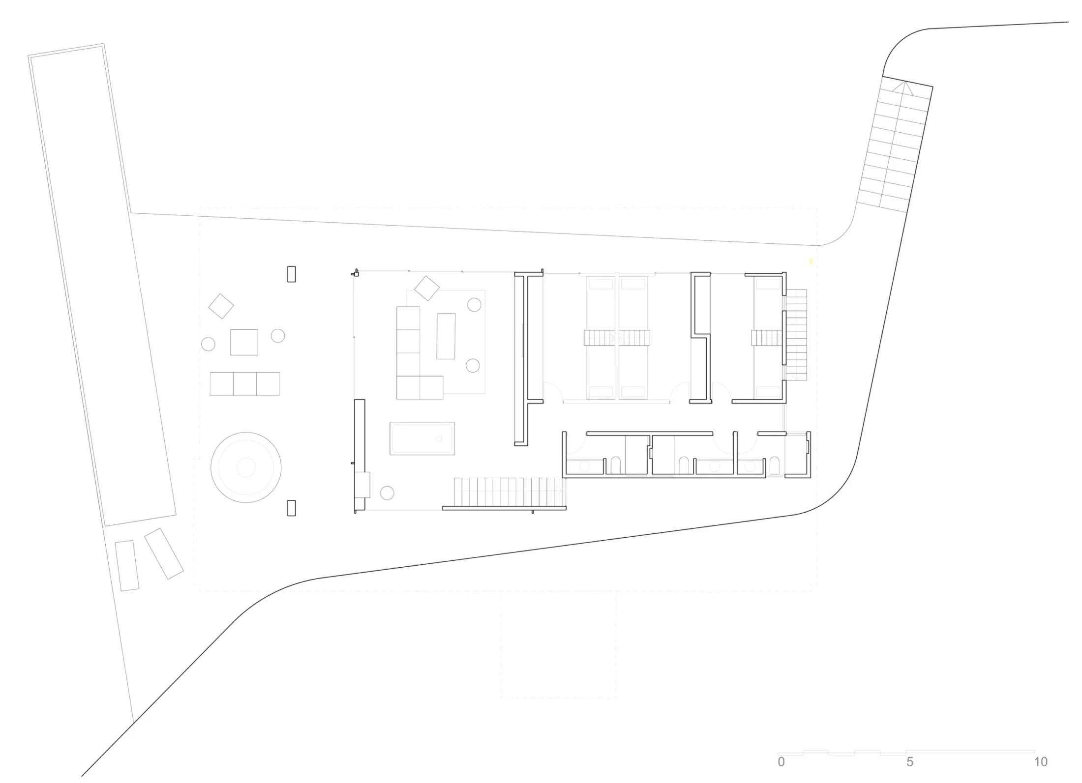Drawing — Casa Puertecillo, Puertecillo, O’Higgins Region